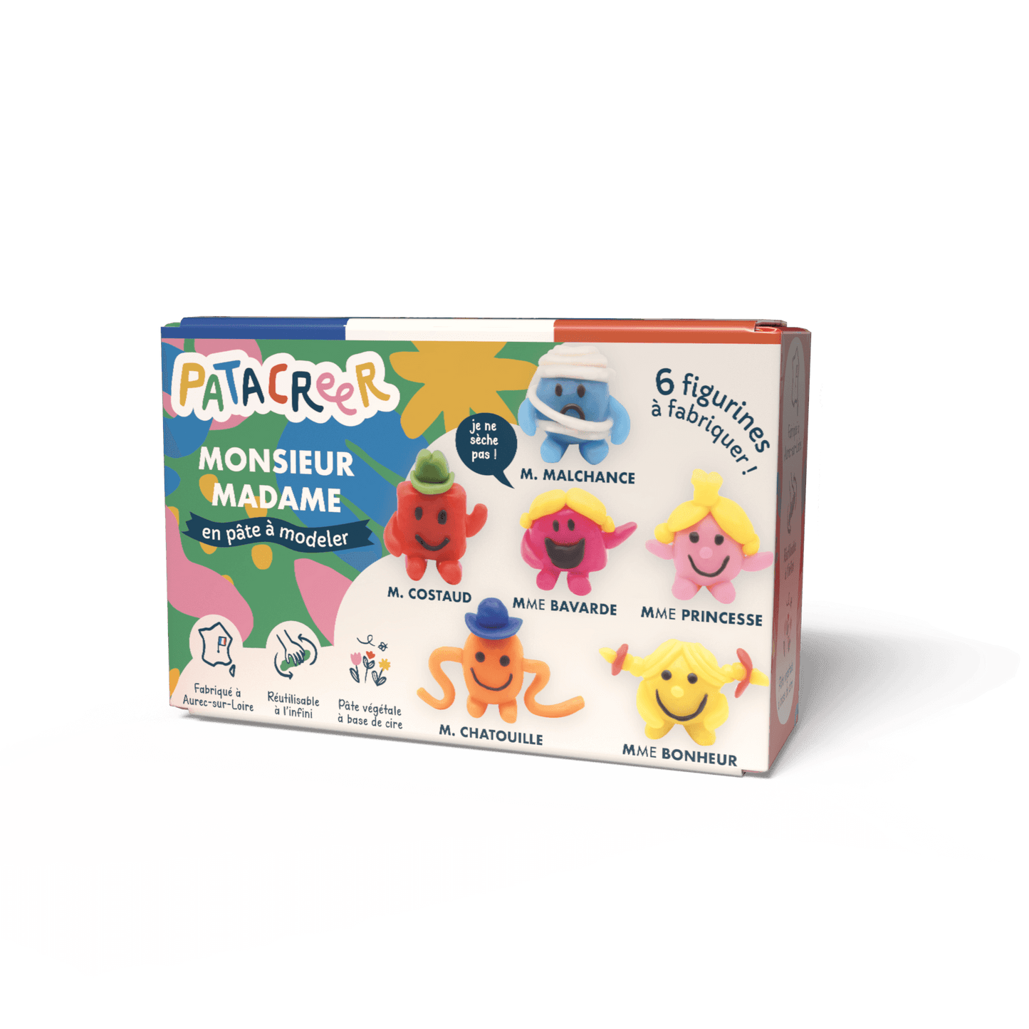 KIT 6 FIGURINES MMME À FABRIQUER EN PÂTE À MODELER