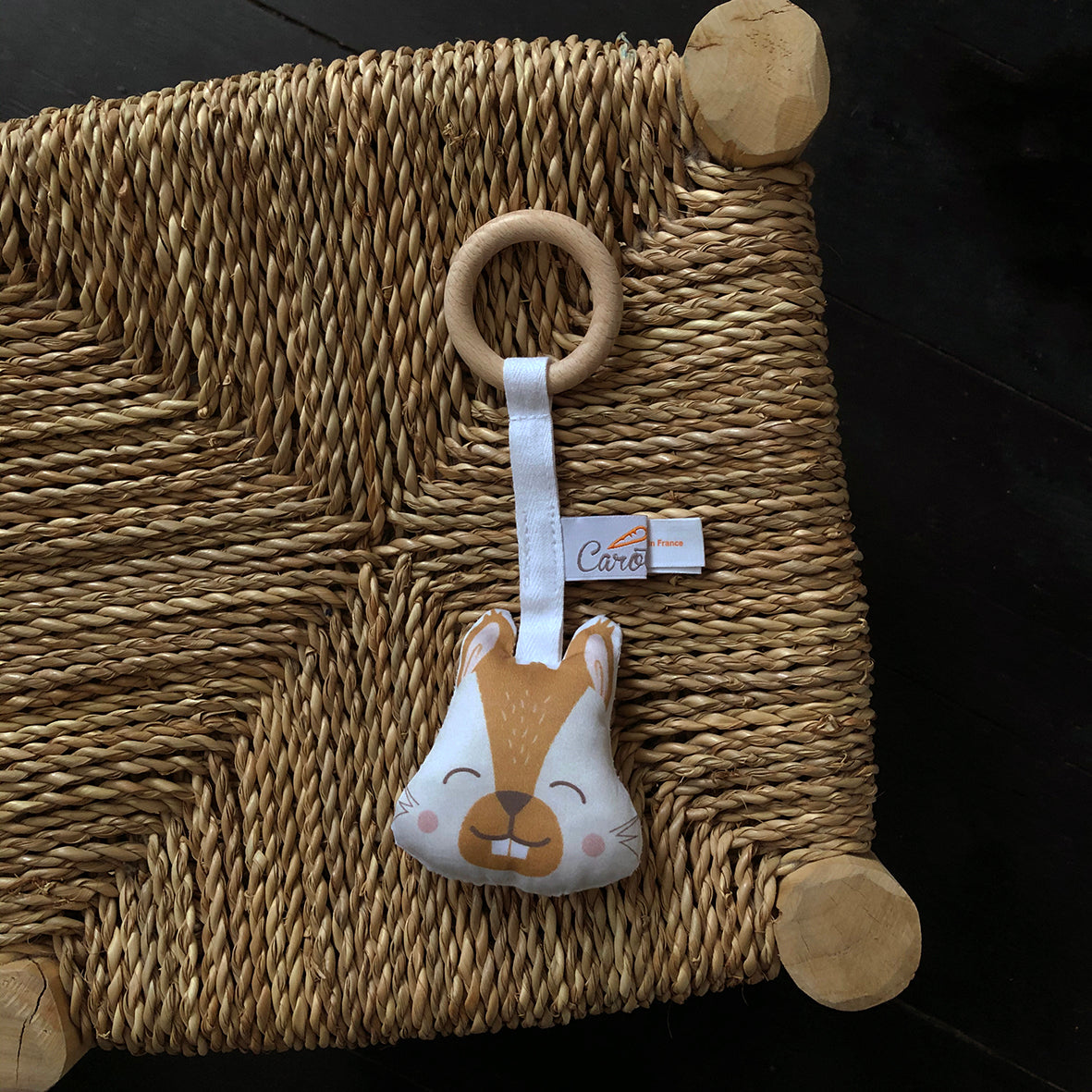 ANNEAU DE DENTITION ECUREUIL - ANNEAUX DENTITION - CAROTTE & CIE