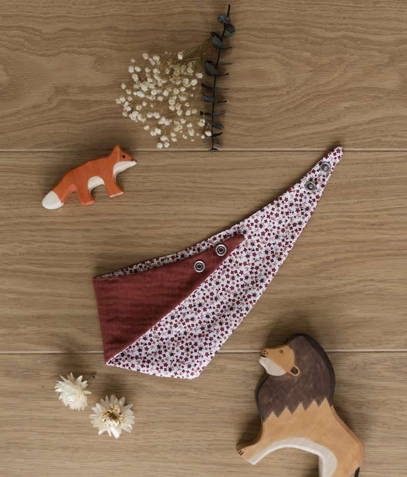 BAVE A ROI - BAVOIRS BANDANAS - MANUFACTURE DES BEBES FRANÇAIS