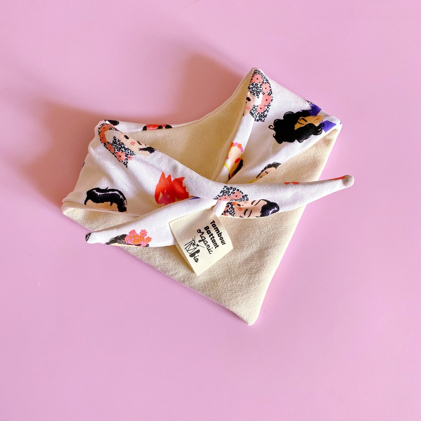 BAVOIR BANDANA IDOLES - BAVOIRS - TAMBOUR BATTANT