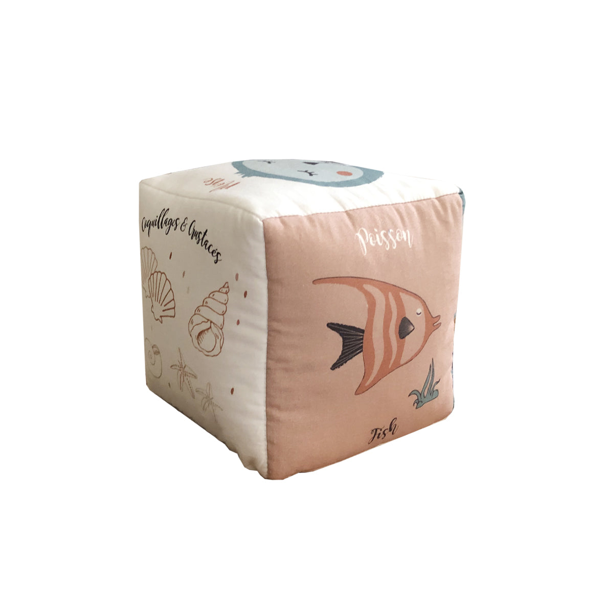 CUBE D’EVEIL ANIMAUX DE LA MER - CUBE D’EVEIL - CAROTTE & CIE