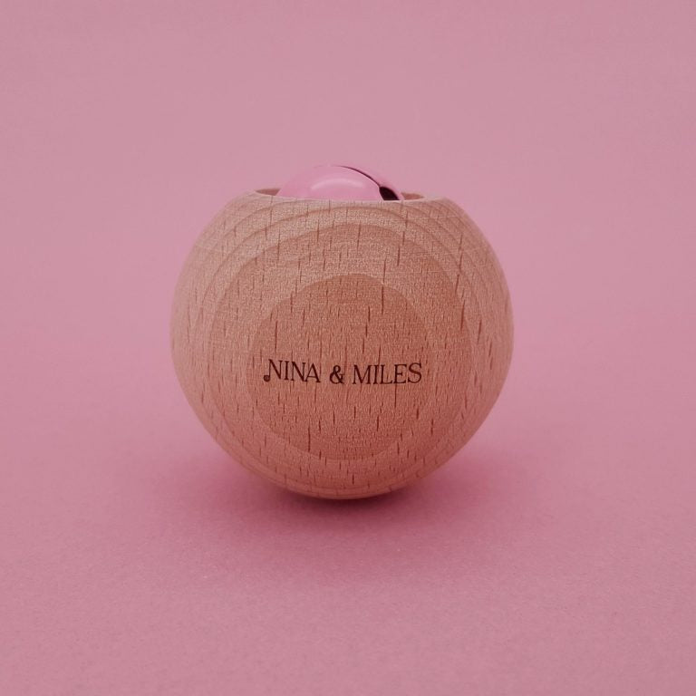 HOCHET JINGLA BOULE - VIEUX ROSE - NINA & MILES