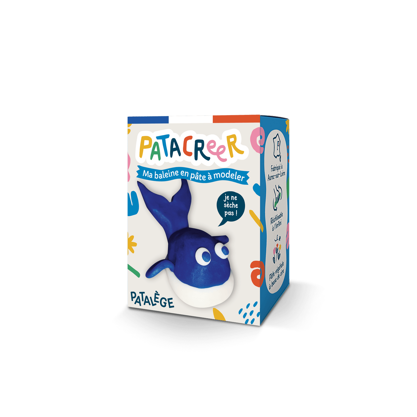 KIT MA BALEINE À FABRIQUER EN PÂTE À MODELER