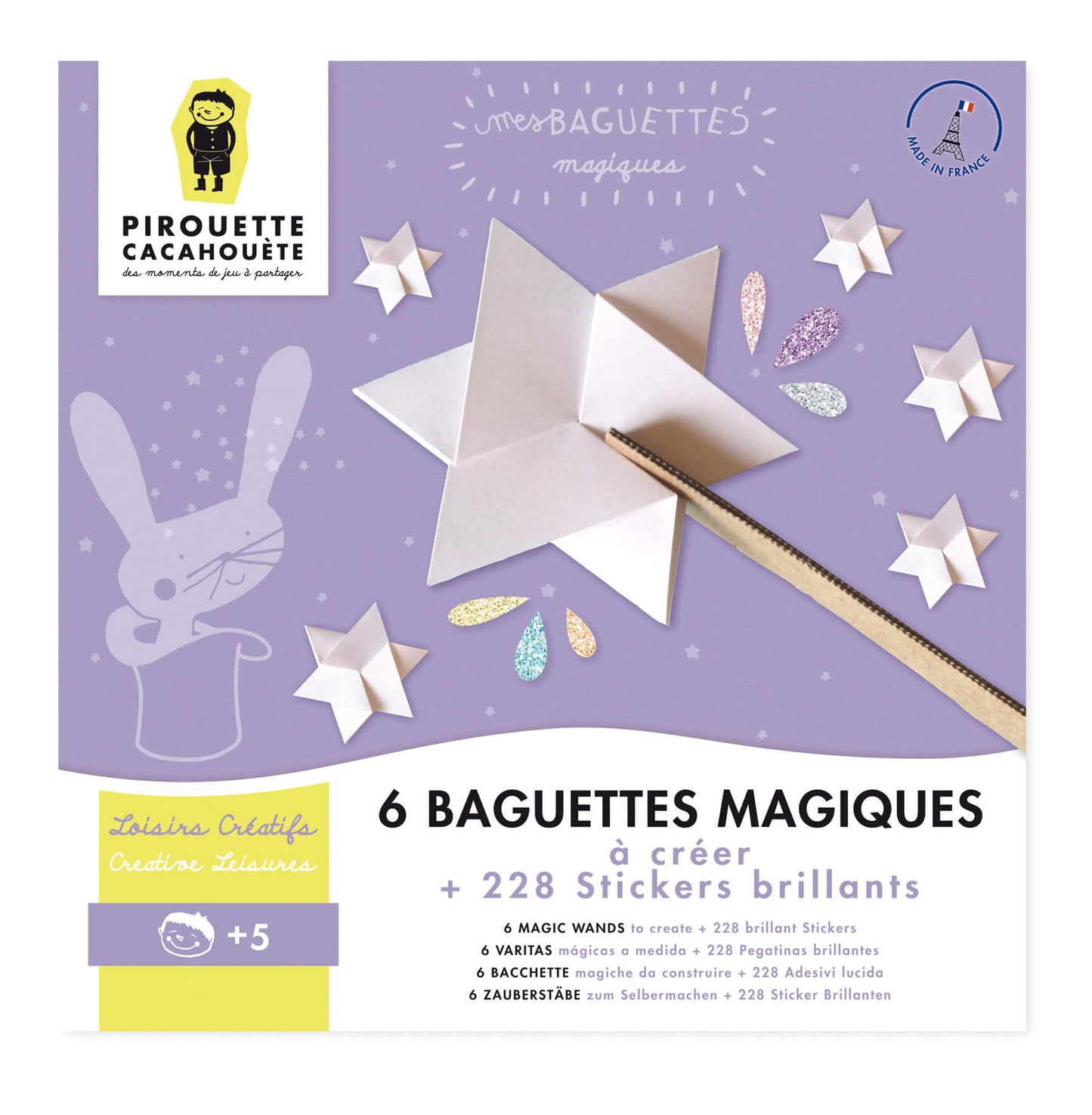 KIT CREATIF BAGUETTES MAGIQUES