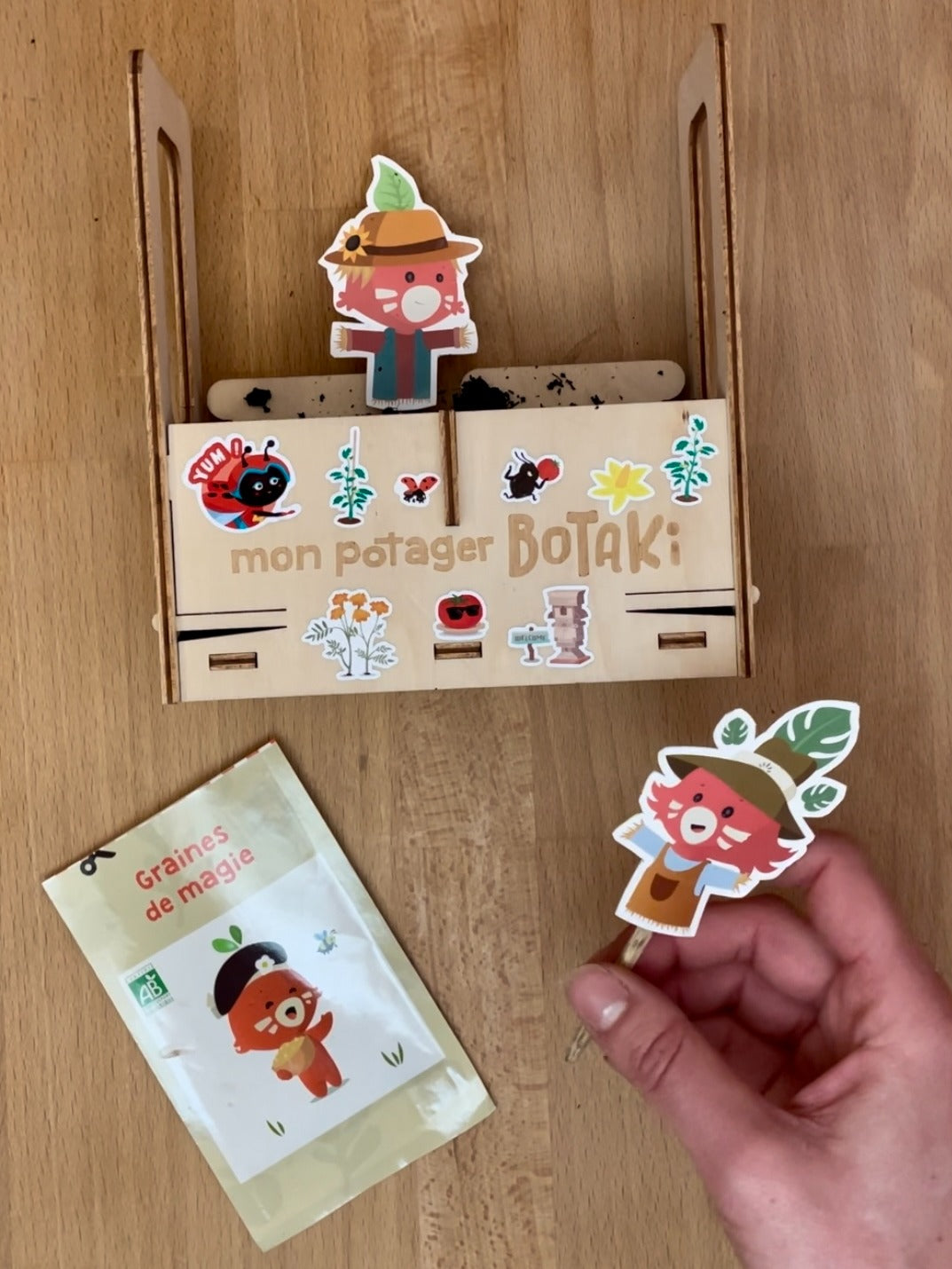KIT SEMIS TOMATES - JEUX EDUCATIFS - BOTAKI