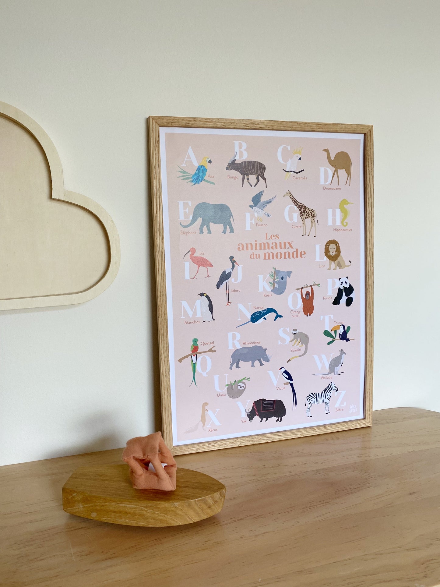 L’ABECEDAIRE DES ANIMAUX DU MONDE - AFFICHES - PAPIER CURIEUX