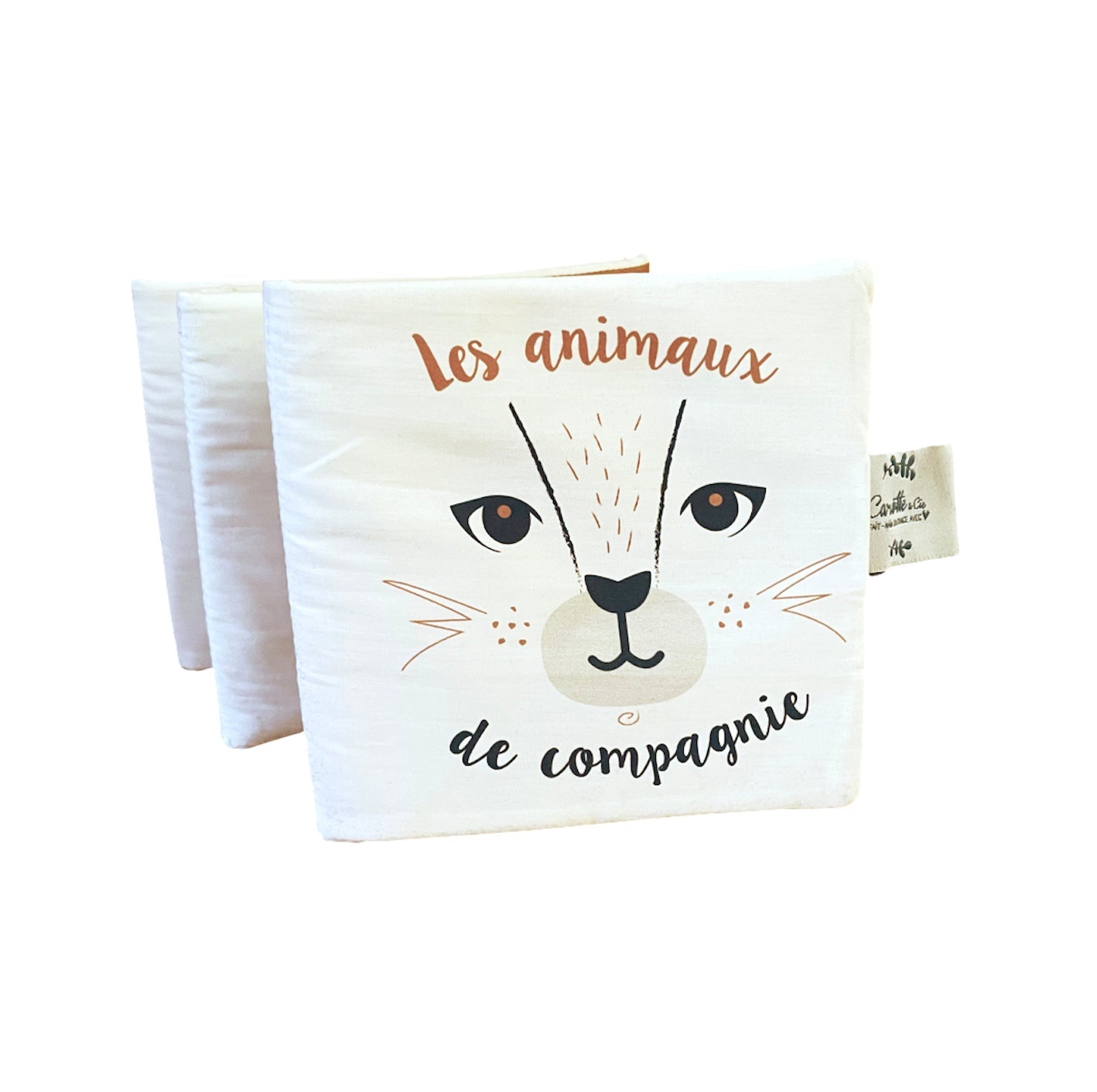 LIVRE D’EVEIL ANIMAUX DE COMPAGNIE - AVEC BRUITAGES - LIVRE D’EVEIL - CAROTTE & CIE