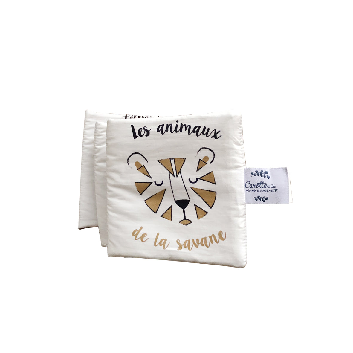 LIVRE D’EVEIL ANIMAUX DE LA SAVANE - AVEC BRUITAGES - LIVRE D’EVEIL - CAROTTE & CIE