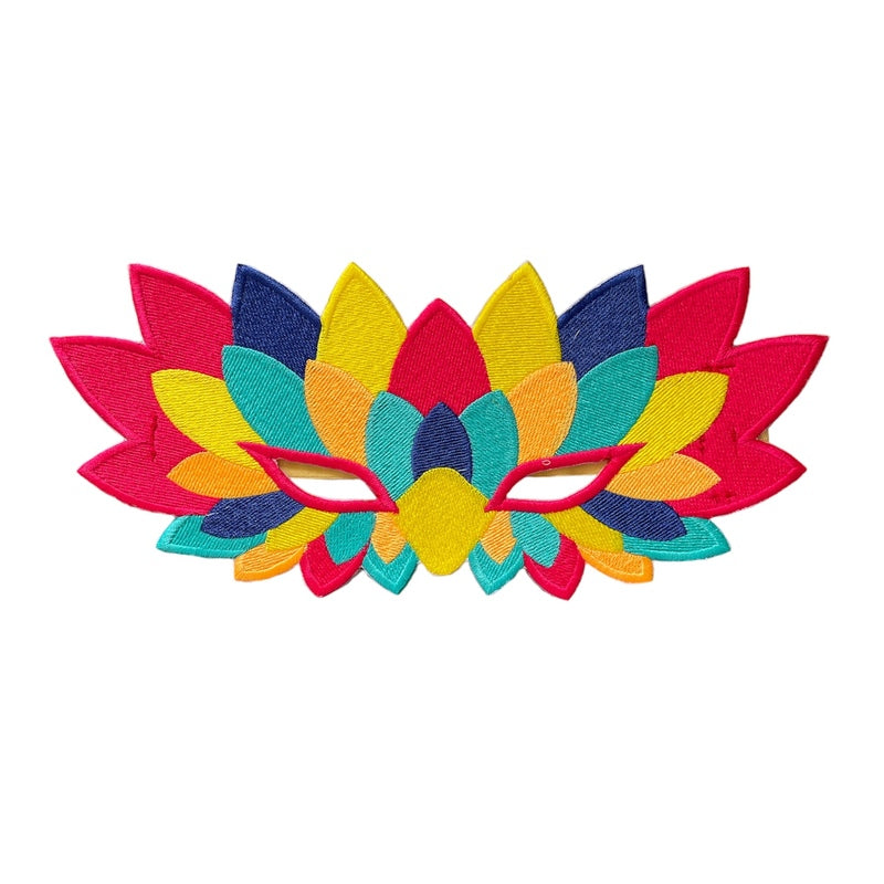 MASQUE OISEAU BRODE