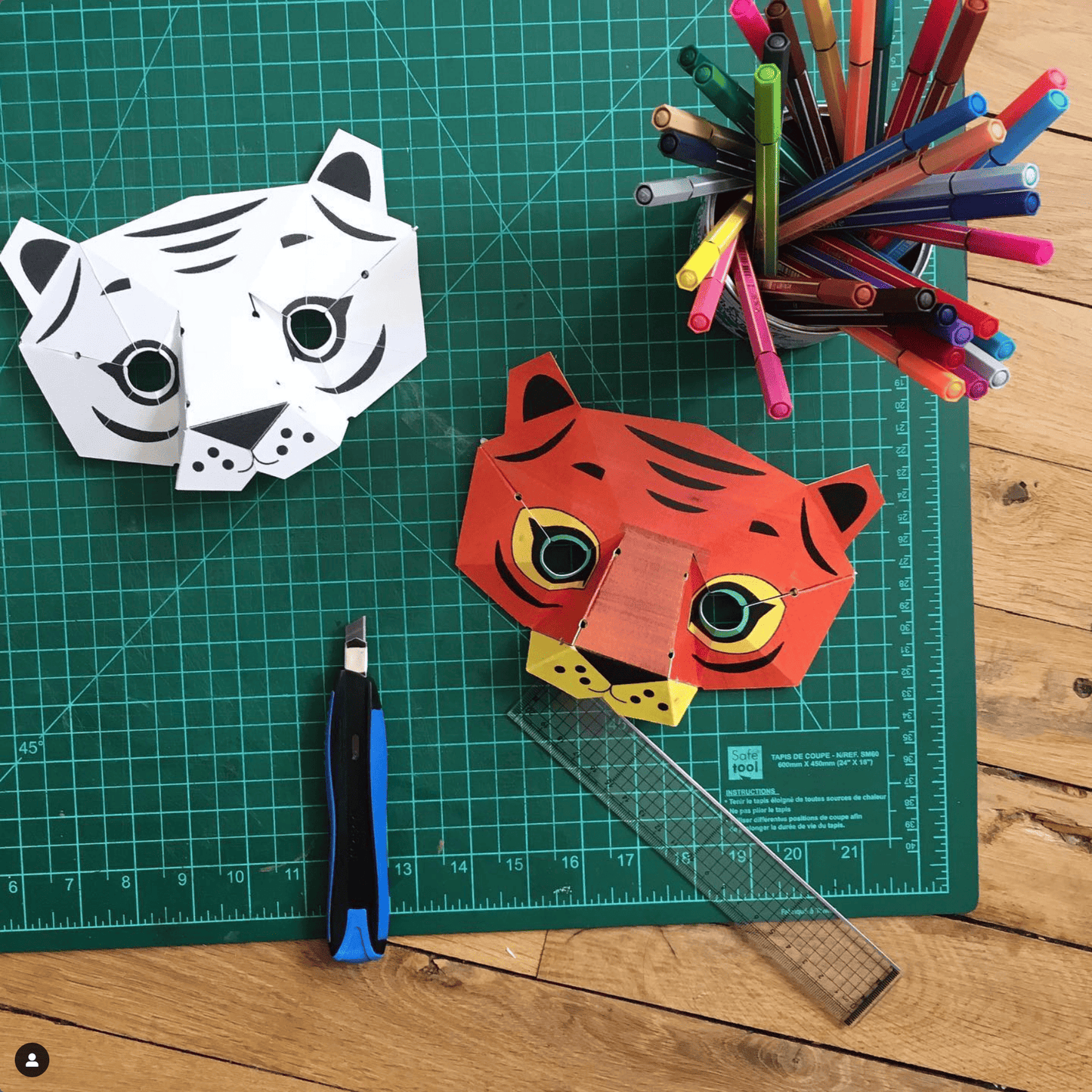 KIT CREATIF MASQUES DE LA JUNGLE