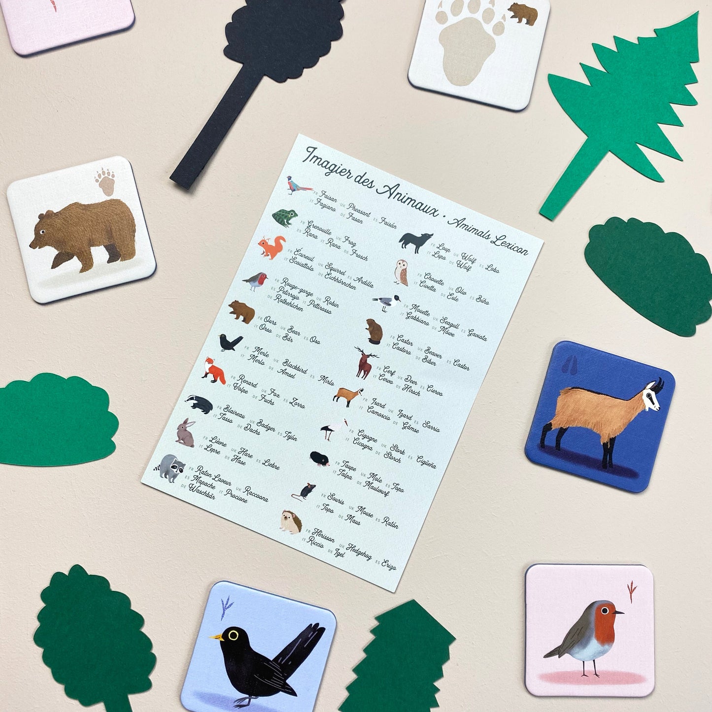 MEMORY L’ANIMAL ET SON EMPREINTE - JEUX - PIROUETTE CACAHOUETE