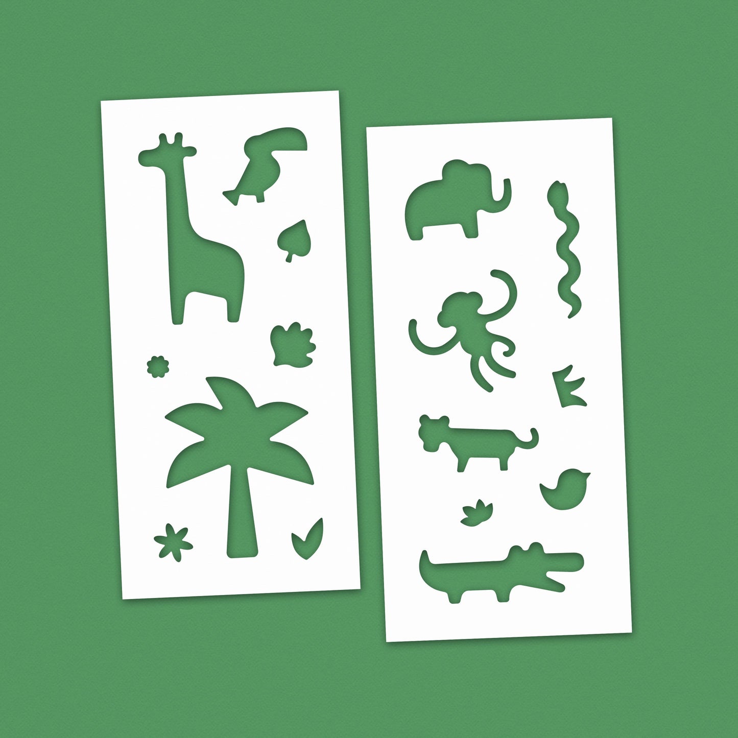 POCHOIRS DE LA JUNGLE