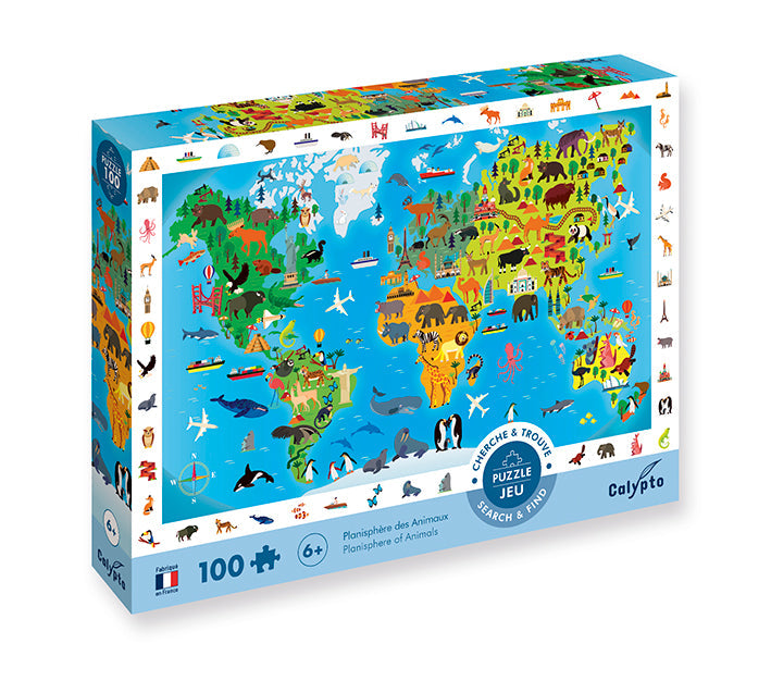 PUZZLE PLANISPHERE - PUZZLES - CALYPTO