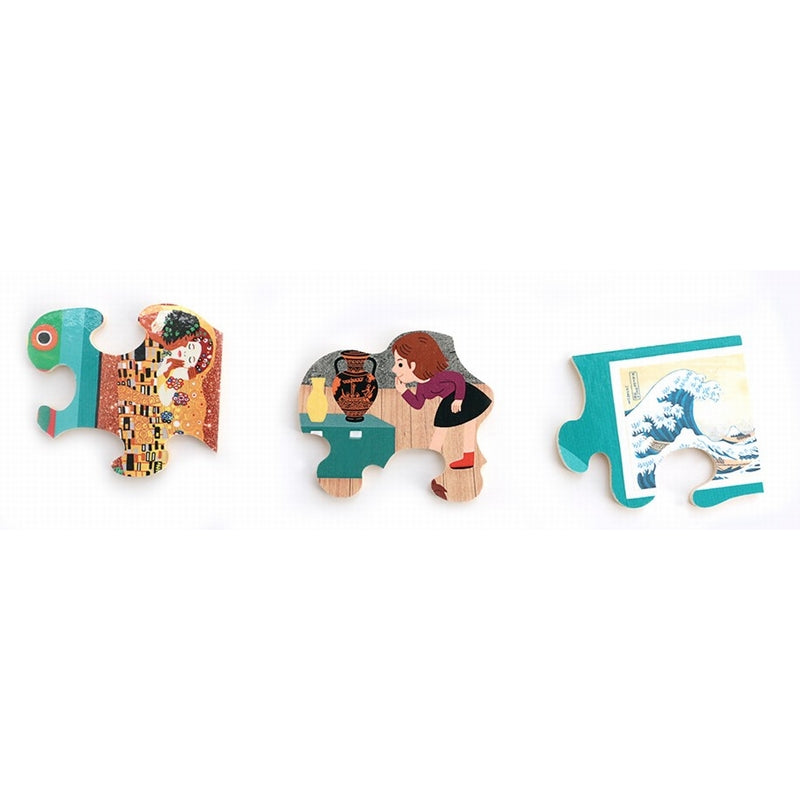 PUZZLE VISITE AU MUSEE - PUZZLES - PUZZLE MICHELE WILSON