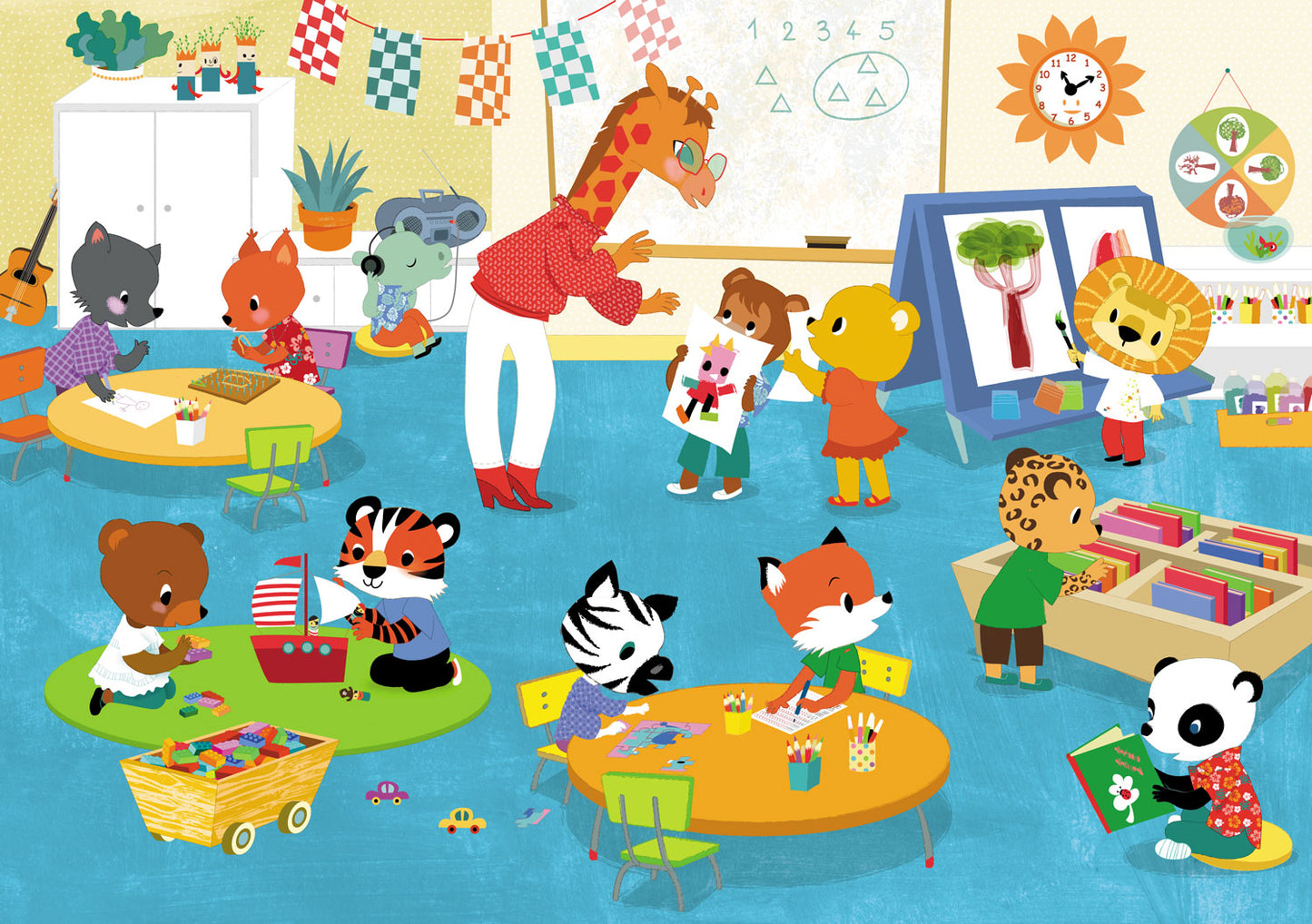PUZZLE VIVE LA MATERNELLE - PUZZLES - PUZZLE MICHELE WILSON