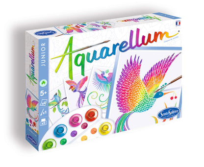 AQUARELLUM JUNIOR OISEAUX DE PARADIS