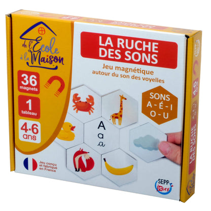 boite de jeu enfant la ruche des sons fabriqué en france