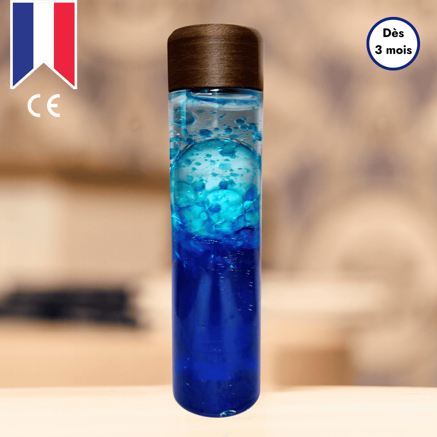 BOUTEILLE SENSORIELLE BI MATIERE