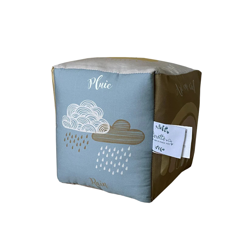 cube eveil autour de la météo pour bébé dès la naissance