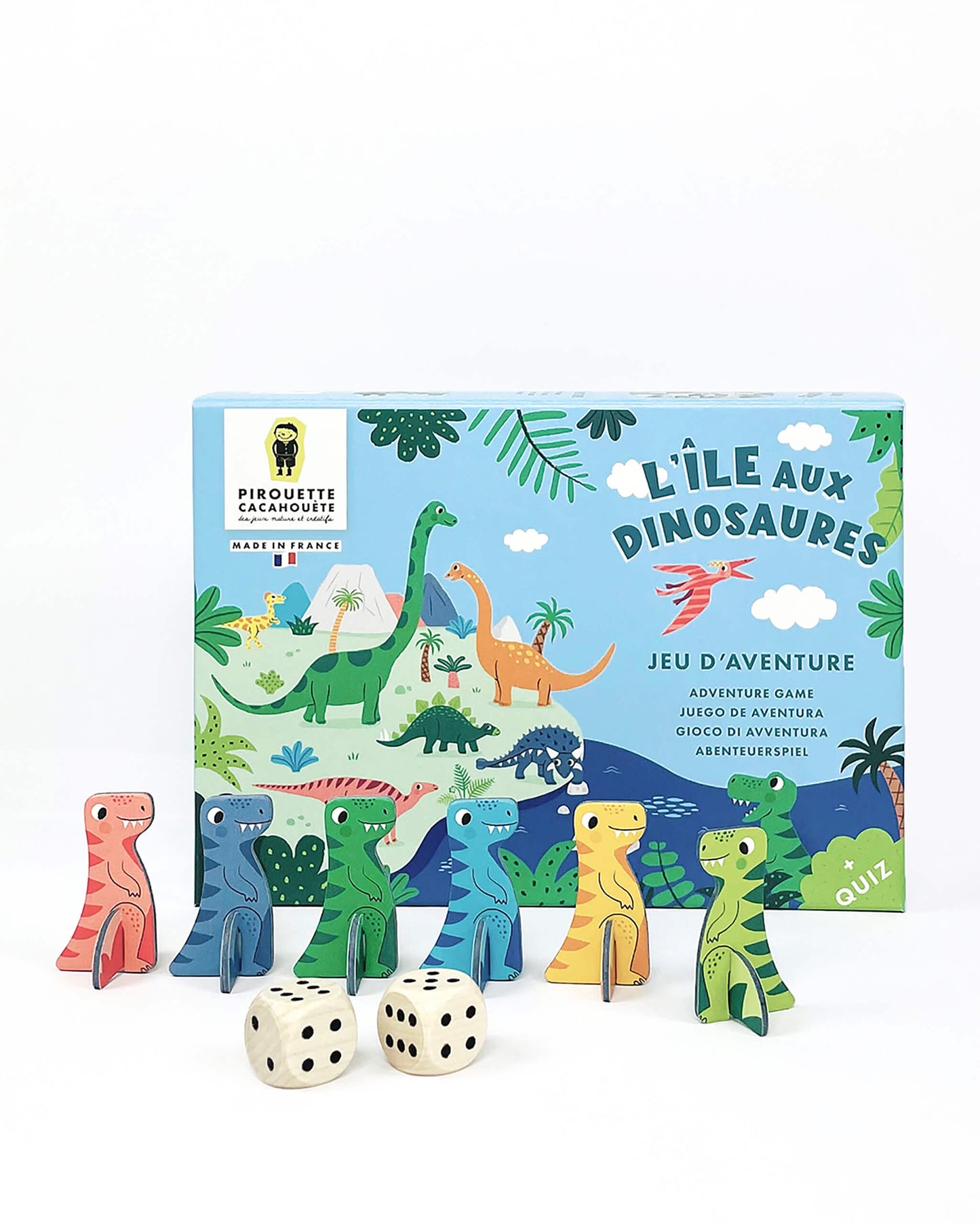 JEU D'AVENTURE L'ILE DES DINOSAURES