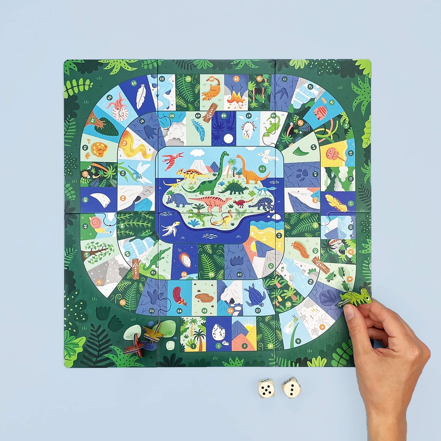 JEU D'AVENTURE L'ILE DES DINOSAURES