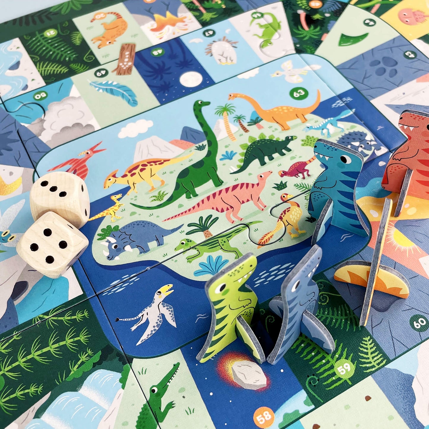 JEU D'AVENTURE L'ILE DES DINOSAURES