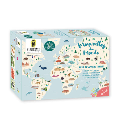 JEU D'AVENTURE MERVEILLES DU MONDE