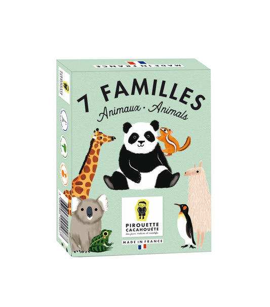 JEU DE 7 FAMILLES - JEUX DE CARTES - PIROUETTE CACAHOUETE