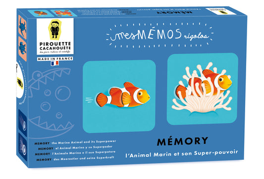 MEMORY L'ANIMAL MARIN ET SON SUPER POUVOIR
