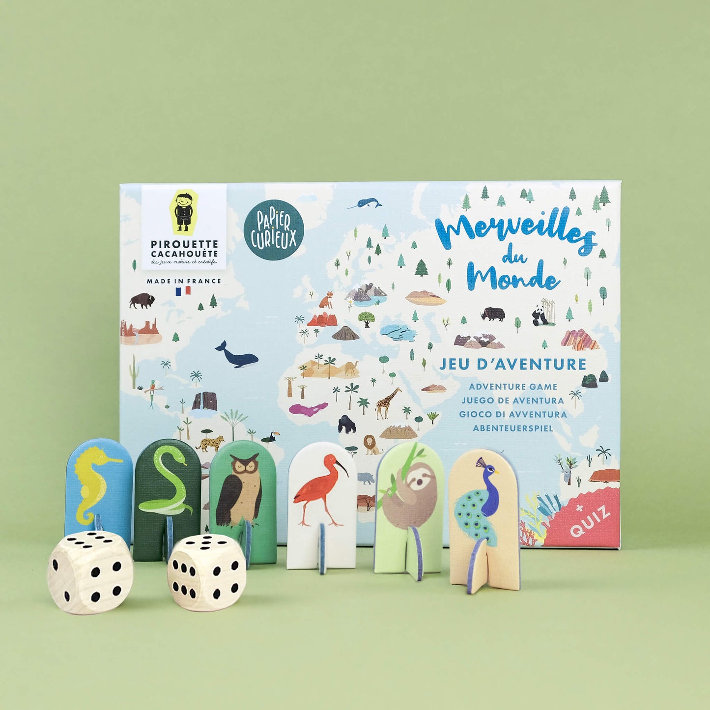 JEU D'AVENTURE MERVEILLES DU MONDE