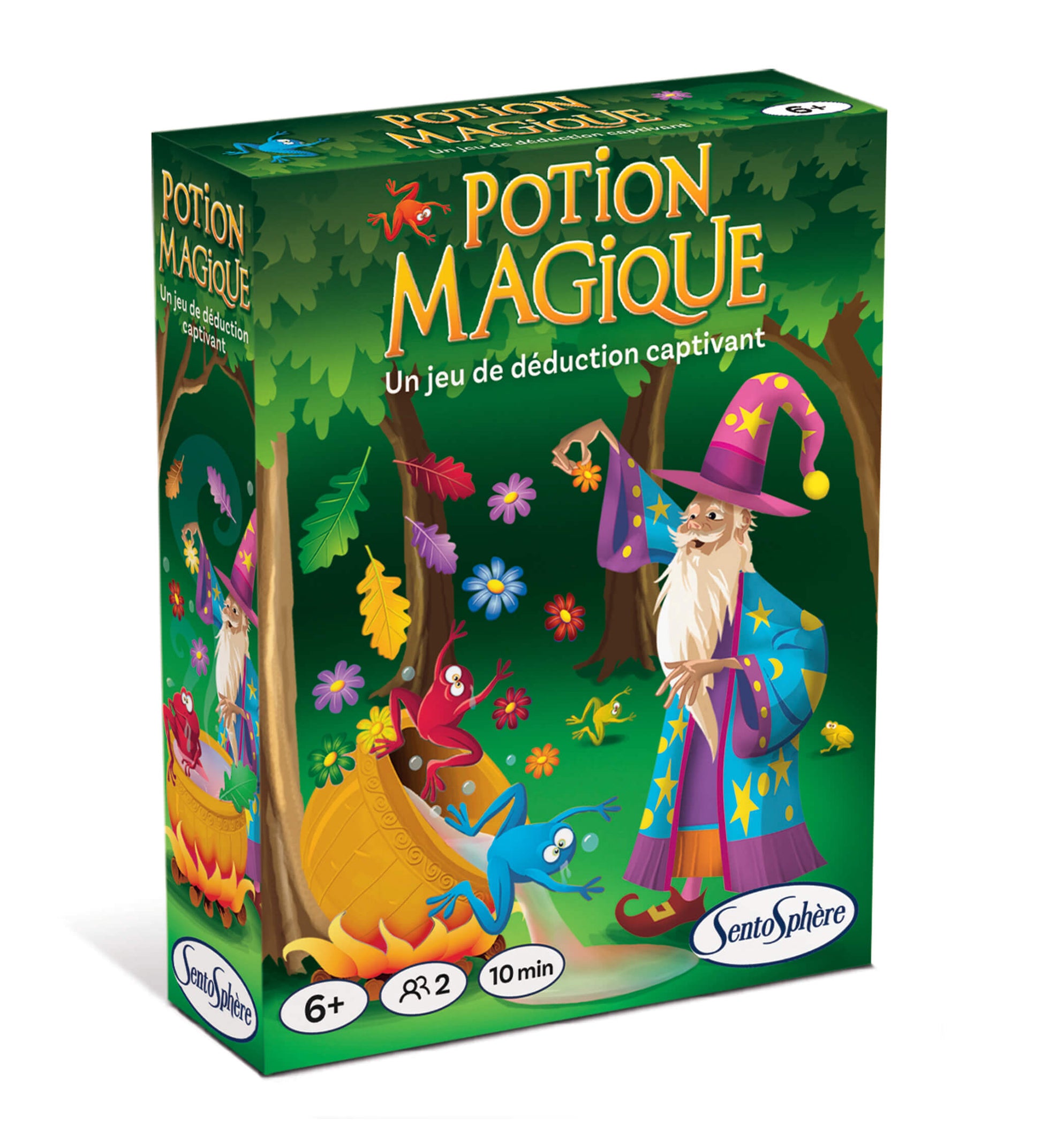 boîte du jeu de déduction pour enfant de 6 ans, un jeu de cartes captivant fabriqué en France