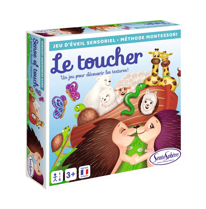 boite jeu sensoriel le toucher pour enfant 3 ans