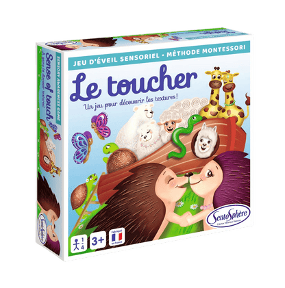 boite jeu sensoriel le toucher pour enfant 3 ans