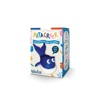 KIT MA BALEINE À FABRIQUER EN PÂTE À MODELER