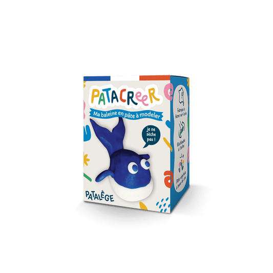 KIT MA BALEINE À FABRIQUER EN PÂTE À MODELER