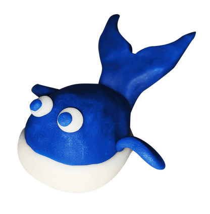 KIT MA BALEINE À FABRIQUER EN PÂTE À MODELER