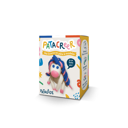 KIT MA LICORNE E À FABRIQUER EN PÂTE À MODELER