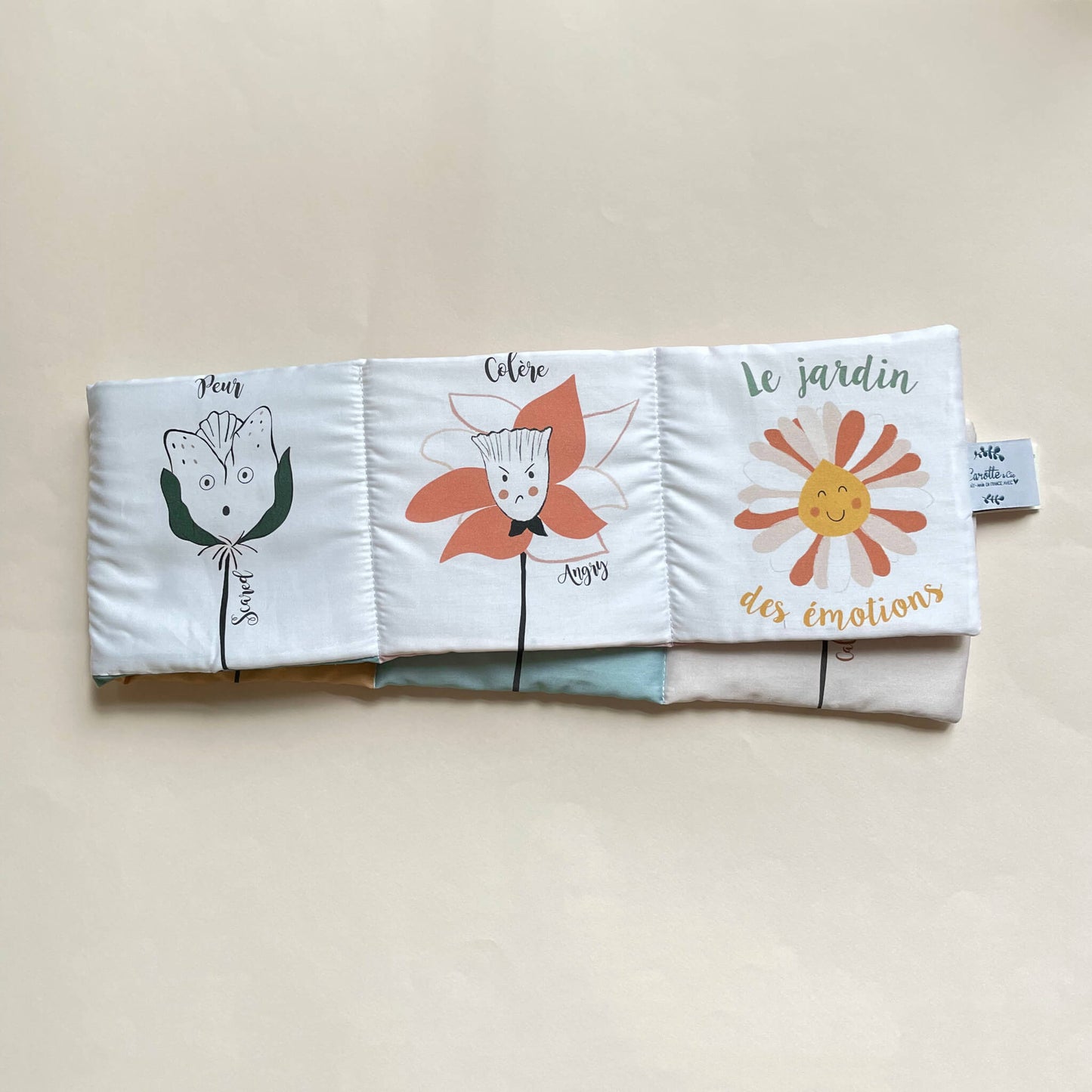 LIVRE D'EVEIL LE JARDIN DES EMOTIONS