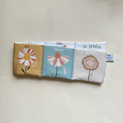 LIVRE D'EVEIL LE JARDIN DES EMOTIONS