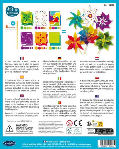 KIT CREATIF MOULINS A VENT