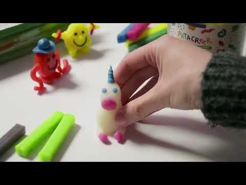 kit de pâte à modeler pour fabriquer une licorne