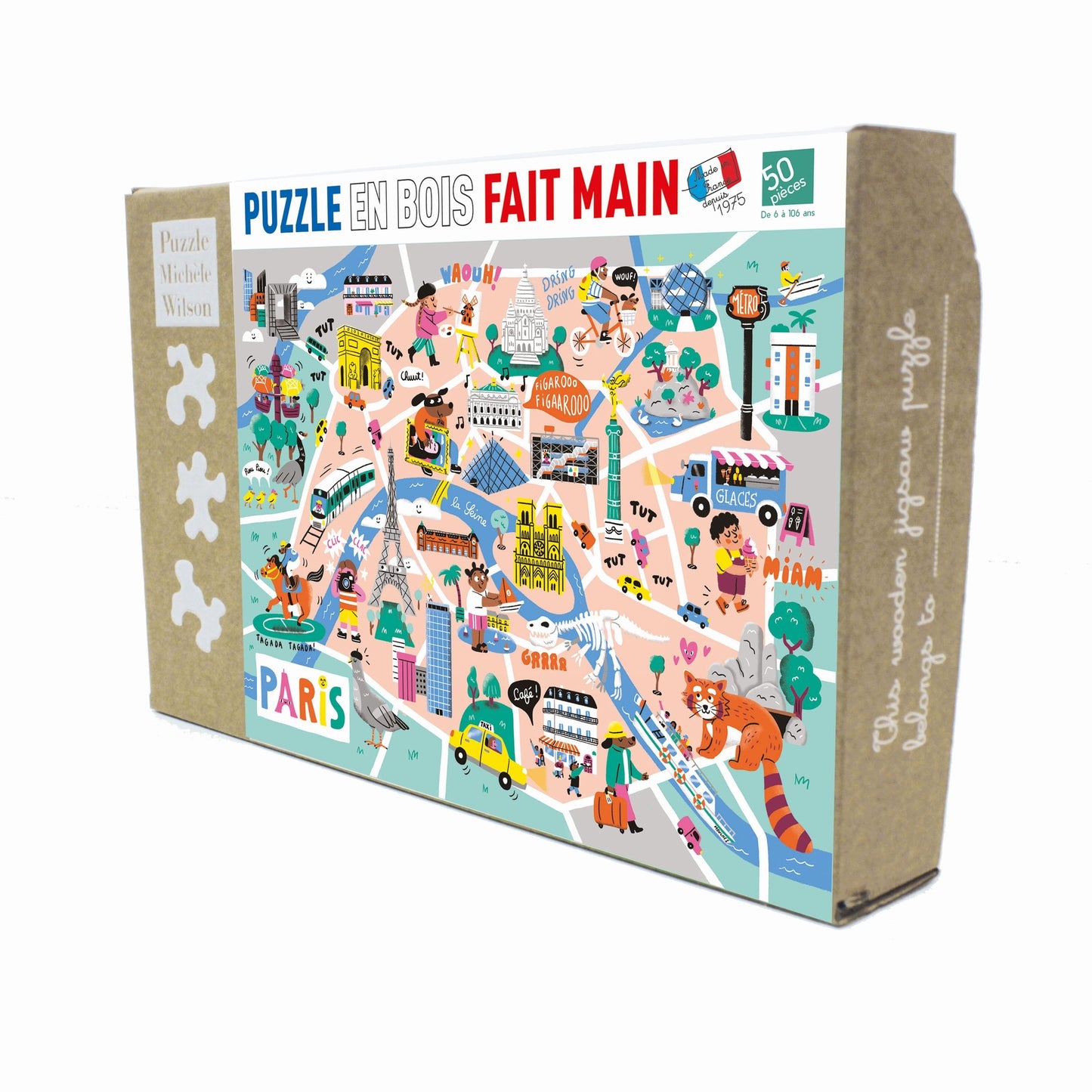 PUZZLE BALADE A PARIS - PUZZLES - PUZZLE MICHELE WILSON