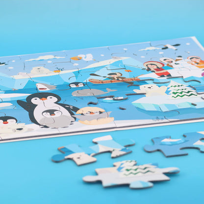 PUZZLE LES ESQUIMAUX