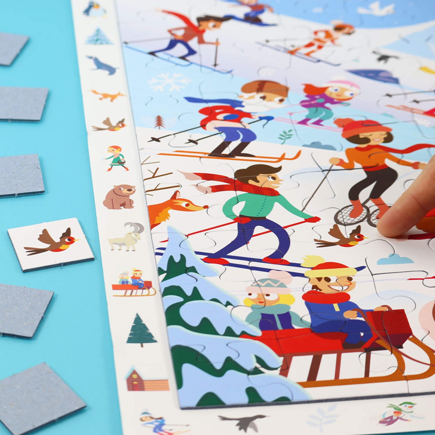 PUZZLE SPORTS D'HIVER