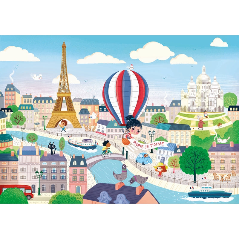 PUZZLE VUE DE PARIS - PUZZLES - PUZZLE MICHELE WILSON