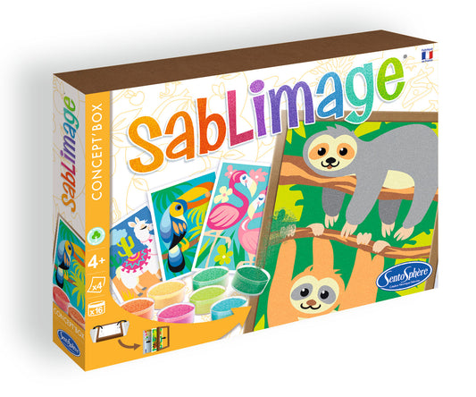 SABLIMAGE ANIMAUX SUD AMERICAINS - JEUX CREATIFS - SENTOSPHERE