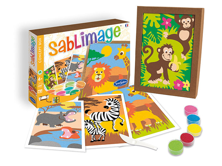 SABLIMAGE FAUNE AFRICAINE - JEUX CREATIFS - SENTOSPHERE