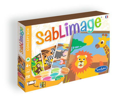 SABLIMAGE FAUNE AFRICAINE - JEUX CREATIFS - SENTOSPHERE